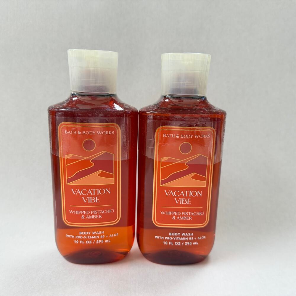 Bath & Body Works Vacation Vibe Body Wash 10 fl oz x 2